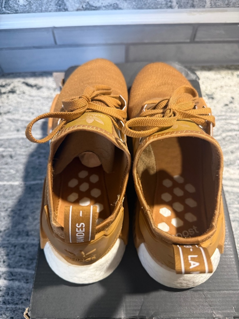 adidas NMD R1 “Mesa” Sneakers in Caramel - Picture 4 of 5